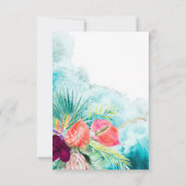 PixDezines 南国リゾートビーチ 詳細 招待状 (裏面)