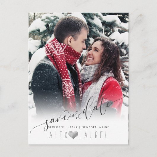 PixDezines 救 Japan日付書道DIYカラー ポストカード (正面)