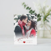 PixDezines 救 Japan日付書道DIYカラー ポストカード (スタンド正面)