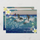 PixDezines/日付/救フラドリーム/ヴィンテージサーファー 案内ポストカード (正面/裏面)