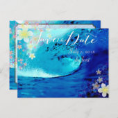 PixDezines/日救付/フラ夢/波 案内ポストカード (正面/裏面)