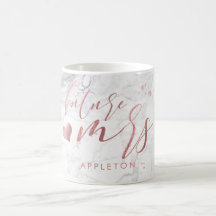 PixDezines 未来のミセス/偽のローズゴールド/モダン スクリプト