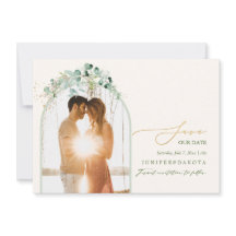 PixDezines 水彩ユーカリの花輪 グリーン