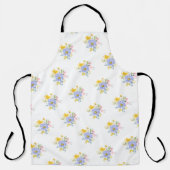 PixDezines 水彩夏花  エプロン (正面)