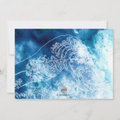 PixDezines 水彩画 風の大波 バー・ミッツヴァ 招待状 (裏面)