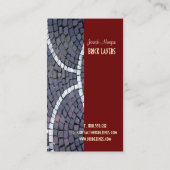 PixDezines 石工、石材作業員 名刺 (裏面)