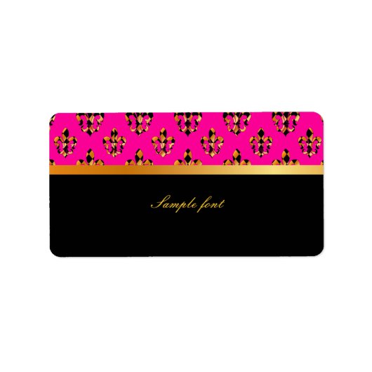 PixDezines（紋章の）フラ・ダ・リ/DIYカラー！ ラベル (正面)