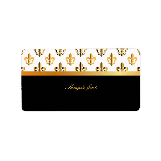 PixDezines（紋章の）フラ・ダ・リ/DIYカラー！ ラベル (正面)