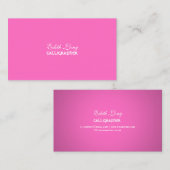 PixDezines 自作カラー/プレーン 名刺 (正面/裏面)