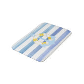 PixDezines/航海のいかり/水の色の影響 バスマット (アングル)