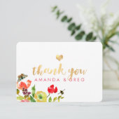 PixDezines 花の水彩画/キンポウゲ/サンキチ サンキューカード (スタンド正面)