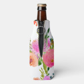 PixDezines 花卉水彩/DIY 背景 ボトルクーラー (ボトル裏面)