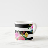 PixDezines 花卉/水彩/毛莨 エスプレッソカップ (正面右)