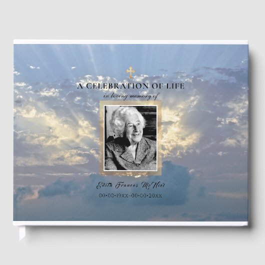 PixDezines 記念日 太陽と空のゲストブック ゲストブック (正面)