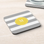 PixDezines 調節可能なストライプ/DIY カラー コースター (左側)