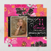 PixDezines 2011卒業（アレグレ） 招待状 (正面/裏面)