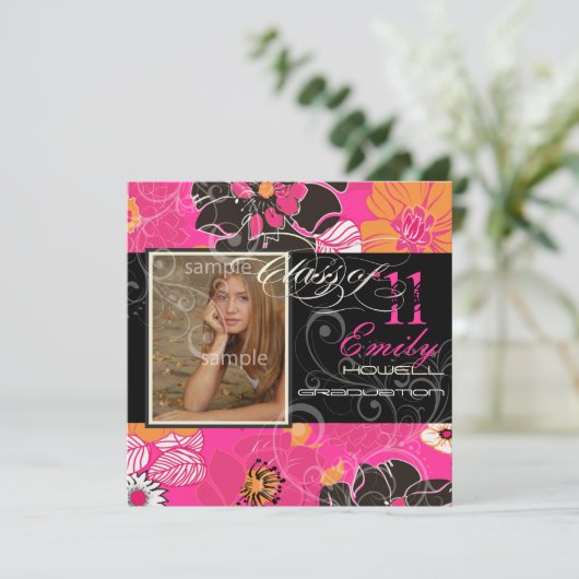 PixDezines 2011卒業（アレグレ） 招待状 (スタンド正面)