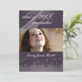 PixDezines 2011卒業/写真/キャップ+ガウン 招待状 (スタンド正面)