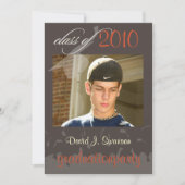 PixDezines 2011卒業/写真/Cap+Gown 招待状 (正面)