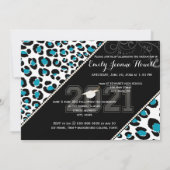 PixDezines 2014年度卒業生, ヒョウ柄/手作りカラー 招待状 (裏面)