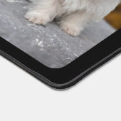 PixDezines 3フォトフレームDIY背景色 デスクマット (コーナー)