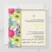 PixDezines alegreレトロフローラ 招待状 (裏面)