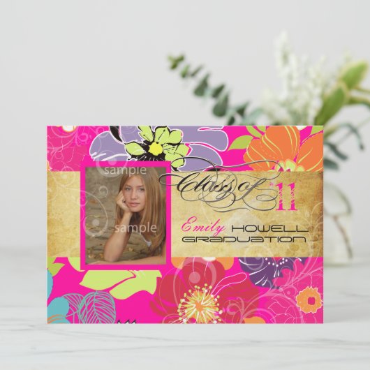 PixDezines Alegre 2011卒業 招待状 (スタンド正面)