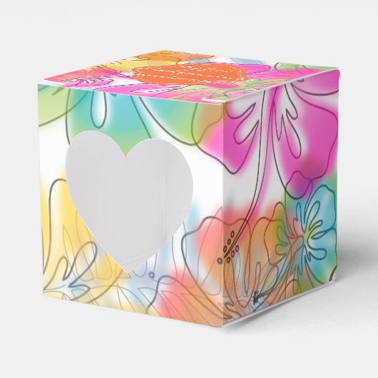 PixDezines alegre/DIY背景色 フェイバーボックス (正面サイド)