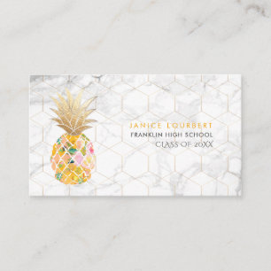 PixDezines ALOHA PINEAPPLE/GOLDEN ROD/フェイク金ゴールド コーリングカード