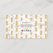 PixDezines ALOHA PINEAPPLE/GOLDEN ROD/フェイク金ゴールド コーリングカード (裏面)