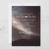 PixDezines Andromen Milky Way/NASA宇宙 招待状 (裏面)