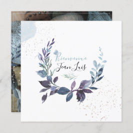 PixDezines Aquarele Faire-part de EnsuranceGarson 招待状