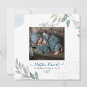 PixDezines Aquarele Faire-part de EnsuranceGarson 招待状 (正面)