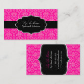 PixDezines Arianna Damask/DIYカラー 名刺 (正面/裏面)