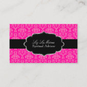 PixDezines Arianna Damask/DIYカラー 名刺 (正面)