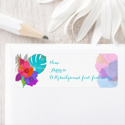 PixDezines bali kai/差出人住所 ラベル (インサイチュ)