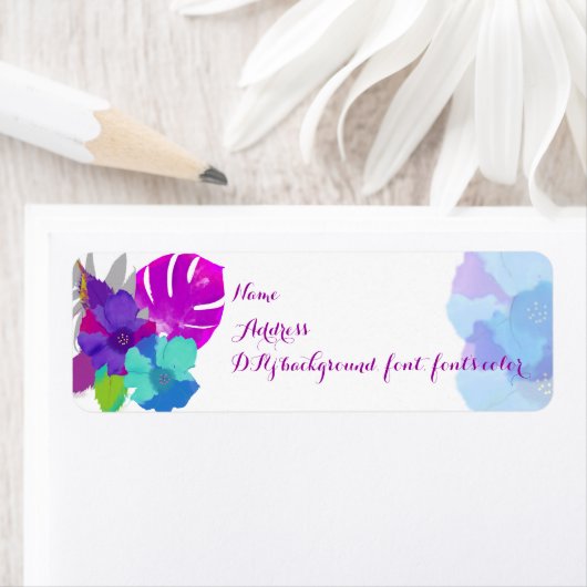 PixDezines bali kai/差出人住所 ラベル (インサイチュ)