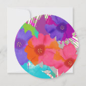 PixDezines bali kai/DIY背景+フォント 招待状 (裏面)