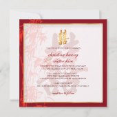 PixDezines bamboo+double happines/中国の 招待状 (裏面)