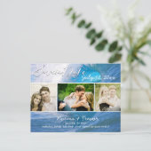 PixDezines banzaiパイプライン波/日付の保存 案内ポストカード (スタンド正面)