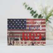 PixDezines BBQ、7月4日招待状 招待状 (スタンド正面)