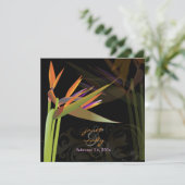 PixDezines BIRD OF PARADISE/DIY背景色 招待状 (スタンド正面)