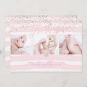 PixDezines Birth Announce Baby Shawer(PixDezines出生 招待状 (正面/裏面)