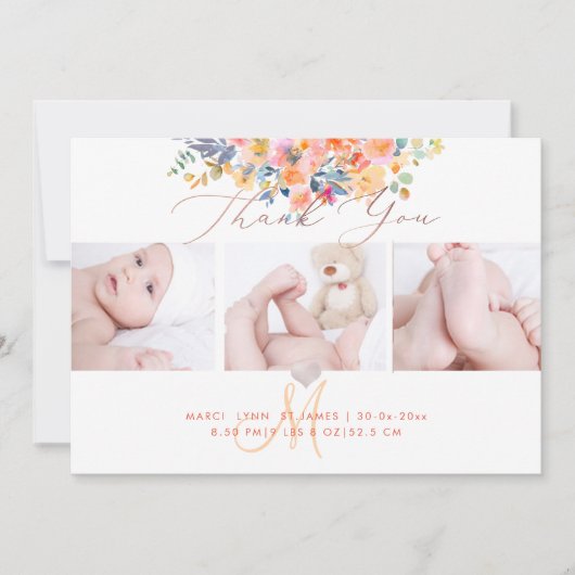 PixDezines Birth Announce Baby Shawer（PixDezines出生 招待状 (正面)