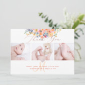 PixDezines Birth Announce Baby Shawer（PixDezines出生 招待状 (スタンド正面)