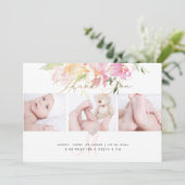 PixDezines Birth Announcement+Shower Thanks You 招待状 (スタンド正面)