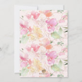 PixDezines Blashing Romance、Save the Date 招待状 (裏面)