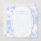 PixDezines blue toile/バラ (裏面)