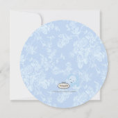 PixDezines blue toile+elephant 案内状 (裏面)