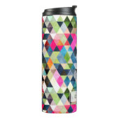 PixDezines Boho水彩幾何学模様/三角形 タンブラー (回転左)